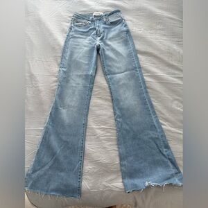 Just Black Light Blue Flare Jeans